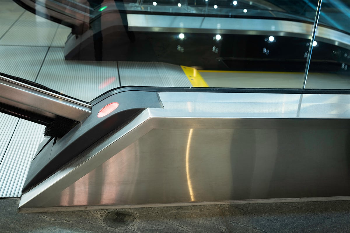 All Steel - escalator metal work